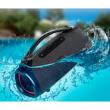 Medion Life P61768 Tragbarer Bluetooth Lautsprecher XL anthrazit, Bluetooth, Dual Illuminated, Lightstrip,Integrierte Powerbank