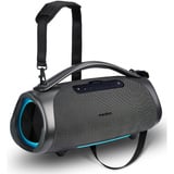 Medion Life P61768 Tragbarer Bluetooth Lautsprecher XL anthrazit, Bluetooth, Dual Illuminated, Lightstrip,Integrierte Powerbank