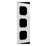 Merten Echtglasrahmen dreifach Retail