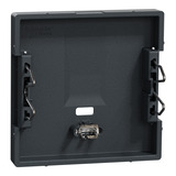 Merten Zentralplatte Zugschalter und Taster Einsatz anthrazit, Retail