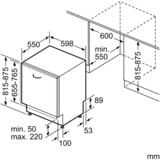 Neff S197TCX00E N70, Spülmaschine 60 cm, Home Connect
