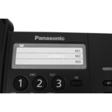 Panasonic KX-TS520GB, analoges Telefon schwarz