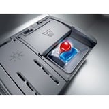 Siemens SR53ES24KE IQ300, Spülmaschine edelstahl (gebürstet)/schwarz, 45 cm, Home Connect