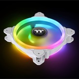 Thermaltake SWAFAN 12 RGB Radiator Fan TT Premium Edition White (3-Fan Pack), Gehäuselüfter weiß, 3er Pack, inkl. Controller, 120 mm