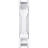 Thermaltake SWAFAN 12 RGB Radiator Fan TT Premium Edition White (3-Fan Pack), Gehäuselüfter weiß, 3er Pack, inkl. Controller, 120 mm