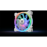 Thermaltake SWAFAN 12 RGB Radiator Fan TT Premium Edition White (3-Fan Pack), Gehäuselüfter weiß, 3er Pack, inkl. Controller, 120 mm