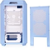 Thermaltake The Tower 250 Hydrangea Blue, Tower-Gehäuse hellblau, Tempered Glass