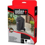 Weber Premium Abdeckhaube 7186, Schutzhaube schwarz, Für Master-Touch Premium Holzkohlegrills