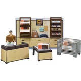 bruder 62250 bworld UPS Paketshop, Spielfigur 