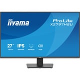 iiyama ProLite X2797HSU-B1, LED-Monitor 68.6 cm (27 Zoll), schwarz (matt), FullHD, IPS, HDMI, DP, USB-Hub, Lautsprecher, 120Hz Panel