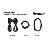 iiyama Prolite XUB2293HSU-W7, LED-Monitor 54.5 cm (21.5 Zoll), weiß (matt), FullHD, IPS, Adaptive-Sync, Einstellbarer Standfuß, 100Hz Panel