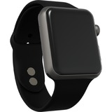 Apple Watch Series 3 Generalüberholt, Smartwatch grau/anthrazit, 38mm, Sportarmband, Aluminium-Gehäuse