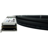 BlueOptics BlueLAN Direct Attach Kabel kompatibel zu Dell Networking 470-ABQE QSFP28 schwarz, 3 Meter