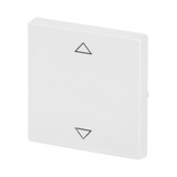 Busch-Jaeger Einteilige Wippe Jalousietaster weiß, Retail