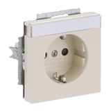 Busch-Jaeger Schutzkontaktsteckdose Einsatz Typ F 20 EUCNB-82 weiß, Retail