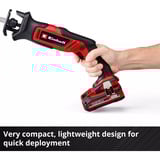 EINHELL Power X-Change Akku-Universal-Säbelsäge TE-AP 18/13 Li - Solo, 18Volt rot/schwarz, ohne Akku und Ladegerät