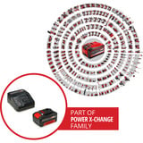 EINHELL Power-X-Change Starter-Kit A1, 18Volt 4Ah, Set schwarz/rot, Akku + Ladegerät