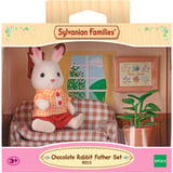 EPOCH Sylvanian Families - Schokoladenhasen Vater Wohnzimmer Set, Konstruktionsspielzeug 