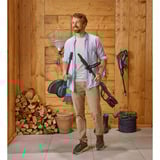 GARDENA Akku-Rasentrimmer PowerTrim 30/18V P4A grau/türkis, Li-Ion Akku 4Ah, POWER FOR ALL ALLIANCE