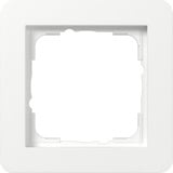 Gira Abdeckrahmen einfach weiß, Retail