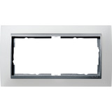 Gira Abdeckrahmen zweifach opak Event weiß, Retail