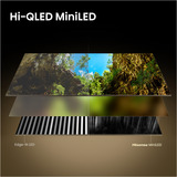 Hisense ULED 50E8S MiniLED, QLED-Fernseher 126 cm (50 Zoll), schwarz/dunkelgrau, UltraHD/4K, Triple Tuner, Subwoofer, 144Hz Panel