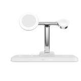  HyperJuice Next Qi2 4-in-1 Magnetische Ladestation weiß/silber