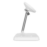 Hyper HyperJuice Next Qi2 4-in-1 Magnetische Ladestation weiß/silber