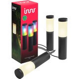 INNR Outdoor Smart Pedestal Light Colour, LED-Leuchte Starterset, 3 Leuchten