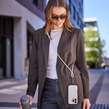 Intenso Handykette und Lade-/Datenkabel Cell Phone Charging Lanyard beige, 1,65 Meter, USB-C, PD3.0 / QC4.0, Nylon