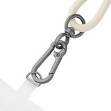 Intenso Handykette und Lade-/Datenkabel Cell Phone Charging Lanyard beige, 1,65 Meter, USB-C, PD3.0 / QC4.0, Nylon