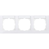 Merten Rahmen dreifach weiß, Retail