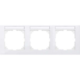 Merten Rahmen dreifach weiß, Retail