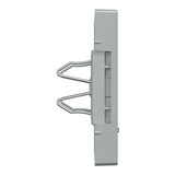 Merten Zentralplatte Zugschnur mit Kontrollfenster aluminium, Retail