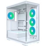 Montech TG3 White, Tower-Gehäuse weiß, Tempered Glass x 2