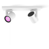Philips Hue White & Color Ambiance Argenta 2er-Spot, LED-Leuchte weiß