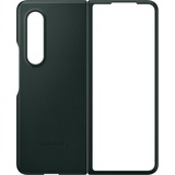 SAMSUNG Leather Cover, Handyhülle grün, Samsung Galaxy Z Fold3 5G