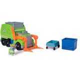Spin Master Paw Patrol - Extragroßer Recycling-Truck mit Rocky Spielfigur und Verwandlungsfunktion, Spielfahrzeug 