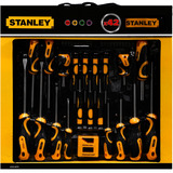 Stanley Schraubendreher-Set, 42-teilig schwarz/gelb, mit Tasche