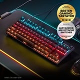 SteelSeries Apex 9 TKL, Gaming-Tastatur schwarz, DE-Layout, SteelSeries OptiPoint