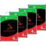 Ubiquiti Unifi UNAS4 + IronWolf NAS 4 x 4 TB Bundle schwarz