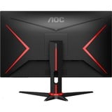 AOC 24G2SPAE/BK, Gaming-Monitor 60 cm (23.8 Zoll), schwarz/rot, FullHD, AMD Free-Sync Premium, 165Hz Panel