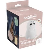 Ansmann Nachtlicht Hamster Lilli weiß