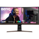 BenQ EW3880R, LED-Monitor 95 cm(37.5 Zoll), schwarz, QHD+, IPS, Curved, HDMI