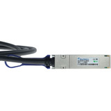 BlueOptics BlueLAN Direct Attach Kabel kompatibel zu HPE Aruba R0Z25A schwarz, 1 Meter
