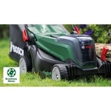Bosch Heimwerken & Garten Akku-Rasenmäher UniversalRotak 2x18V-37-550, 36Volt (2x18V) grün/schwarz, 2x Li-Ionen Akku 4,0Ah, POWER FOR ALL ALLIANCE
