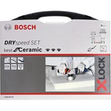 Bosch X-LOCK Diamanttrockenbohrer-Set Best for Ceramic Dry Speed, Bohrer-Satz 5-teilig, Ø 20 - 68mm