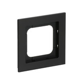 Busch-Jaeger Abdeckrahmen 1721-275, Abdeckung schwarz, Retail