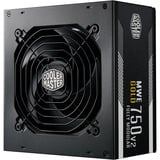 Cooler Master MWE 750 V2 Black, PC-Netzteil schwarz, 1x 12-Pin High Power GPU, 4x PCIe, Kabelmanagement, 750 Watt