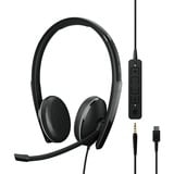 EPOS | Sennheiser ADAPT 165T USB-C II, Headset schwarz, Stereo, USB-C, Klinke